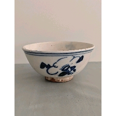 嘉道青花缠枝莲酒壶_青花瓷_一眼货【7788旧书网】