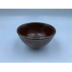 六七十年代钧瓷瓶，-紫釉瓷-7788青田石