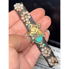 明清老和田青白玉.粗圆条大镯子_和田玉_云瑜轩【7788红宝书】