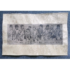 八十年代左右钢笔山水素描速写画稿原稿等9张合售_素描/速写_东林书屋