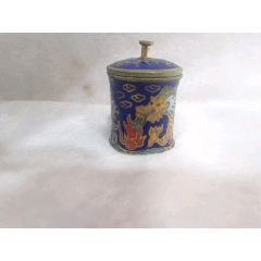 景泰蓝盖罐_其他景泰蓝/珐琅_浩瀚书舍【7788红宝书】