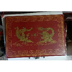 民国老上海古董朱雀竹骨麻将牌带箱140个和点棒榫卯结构牛骨馆藏_麻将