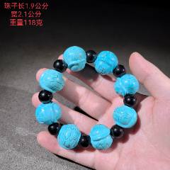 绿松珠一对_绿松石_大华堂【7788红宝书】