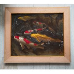 著名油画家～陈庆珠的油画作品_油画原画_苹果的书画店【7788旧书网】