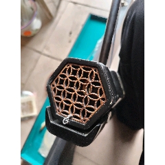 黄花梨老乐器???囚牛??蟒皮二胡』清代，黄花梨琴筒/铁力琴杆/黄杨琴轴