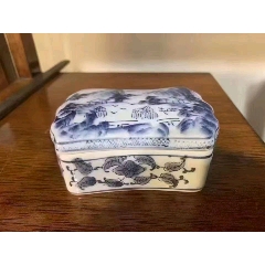 清代青花棒槌瓶_青花瓷_历史回收站【7788旧书网】