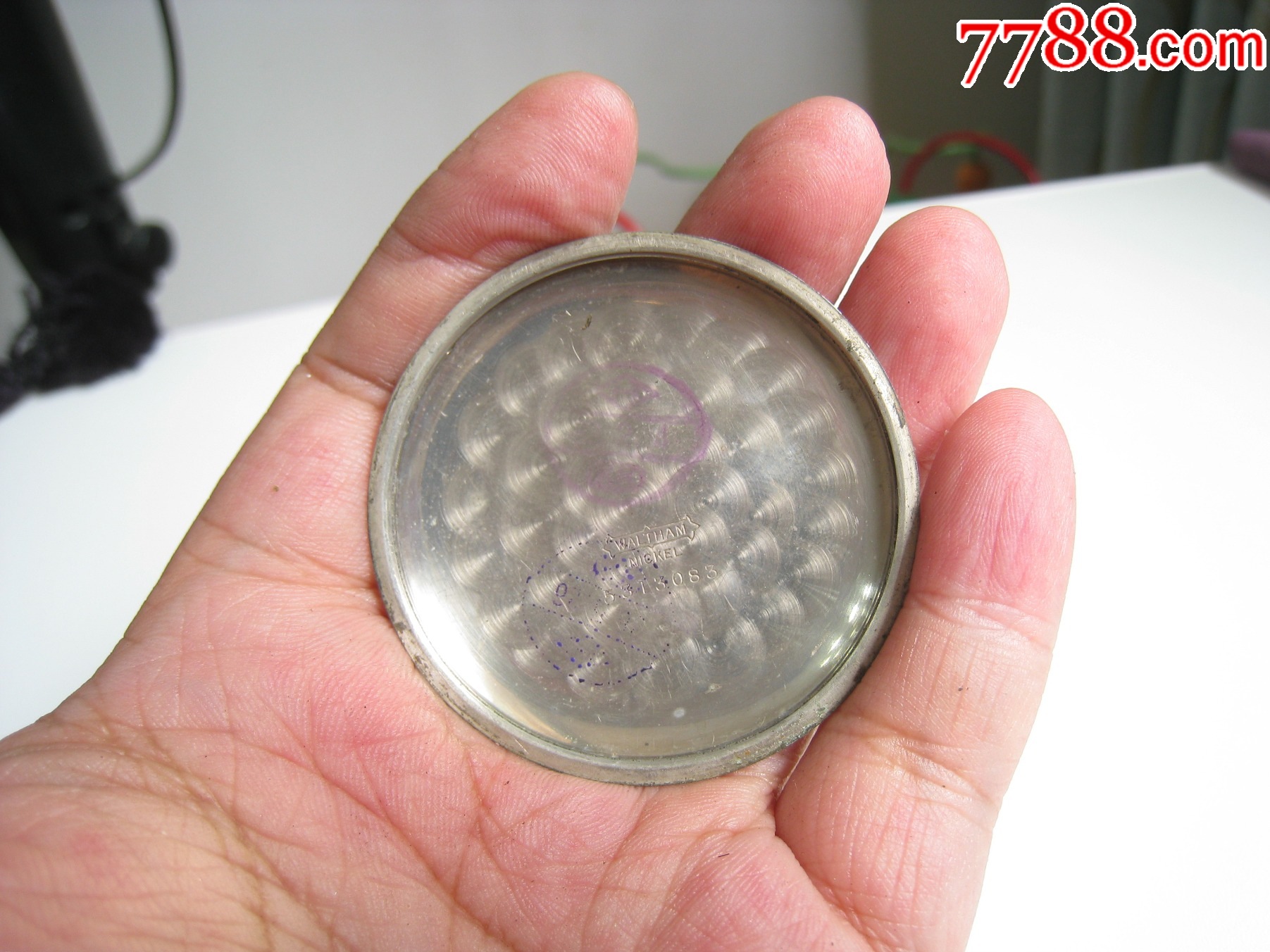 華生瓷面瑞士懷表【手動機(jī)械】男好品超大號_價(jià)格310元_第12張_