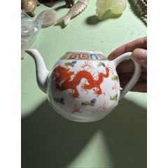 清代雍正时期粉彩「花开富贵」八方赏盘_旧瓷器_玩古怡情【7788旧书网】