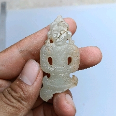 花梨木扳指盒完整的玉石扳指！拍前慎重考虑！按图发货拍前慎重考虑_
