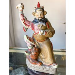福建会馆游长子造粉彩人物瓷塑摆件_雕塑瓷/瓷雕_顺应时代【7788旧书网】