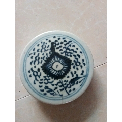 北京一得阁的瓷器墨水瓶2个_青花瓷_双林古董店【7788旧书网】