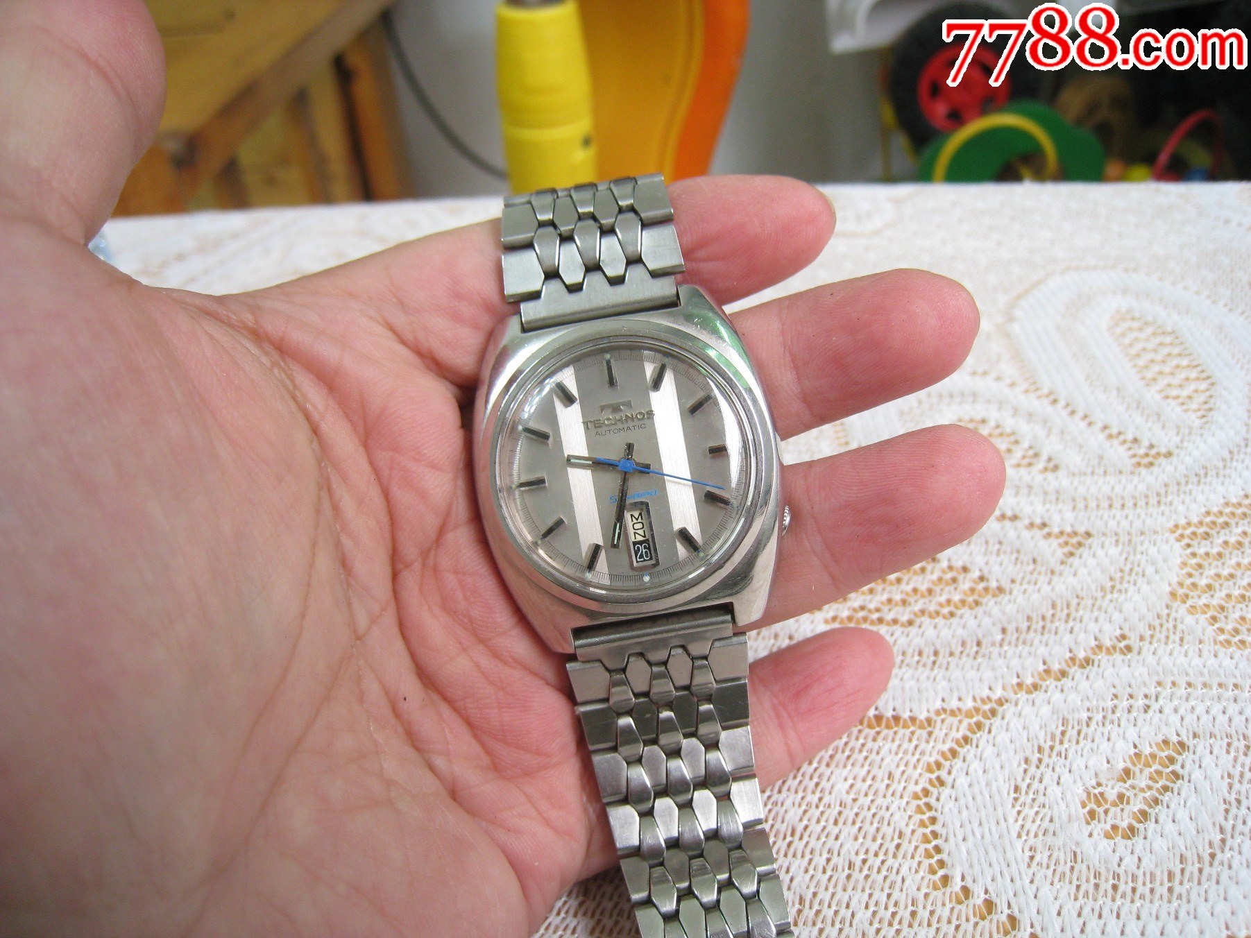 天克諾2638瑞士表【自動(dòng)機(jī)械】男好品_價(jià)格510元_第5張_