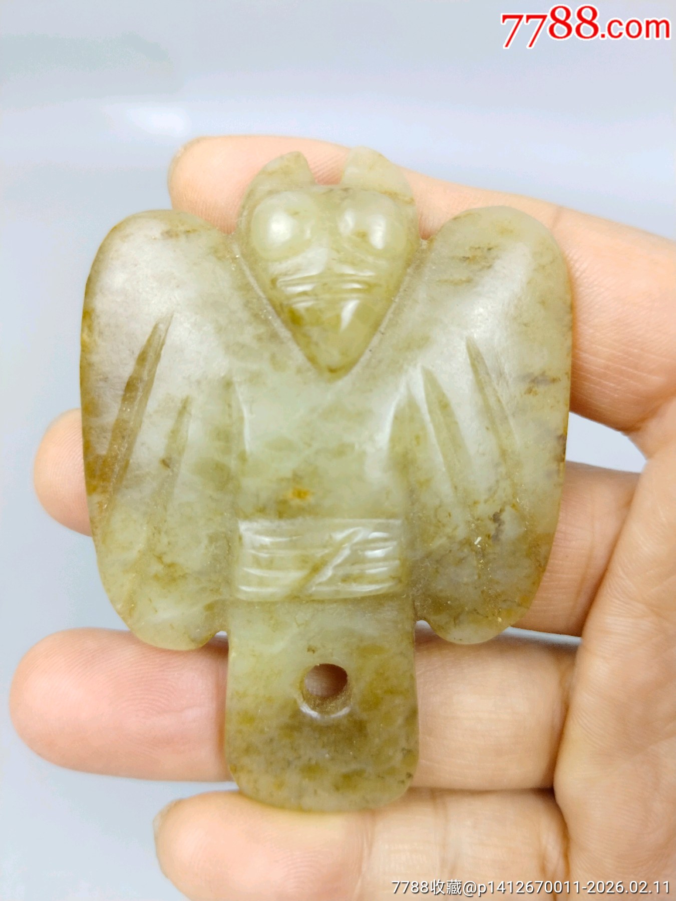 老玉器，和田玉玉梟_價(jià)格239元_第6張_7788商城__七七八八商品交易平臺(tái)(7788.com)