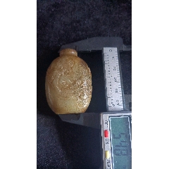 老牛角鼻烟壶_旧鼻烟壶_缘分古玩店【7788旧书网】