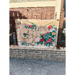 手绘厚布面油画《建国初期的毛泽东肖像》_油画原画_老虎头古玩店铺
