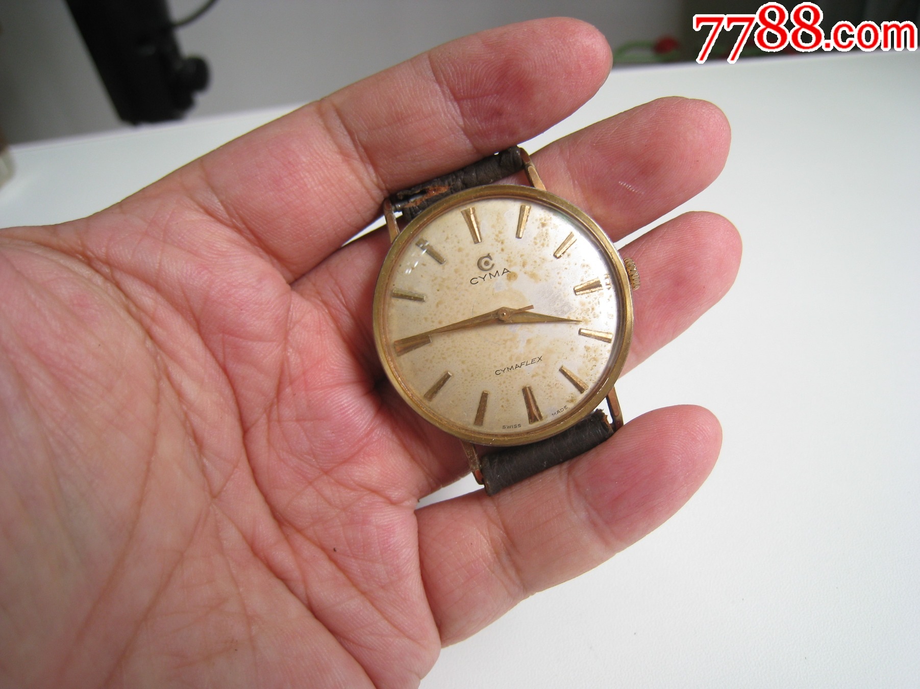 西馬外跨輪459包金瑞士表【手動(dòng)機(jī)械】男_價(jià)格360元_第1張_