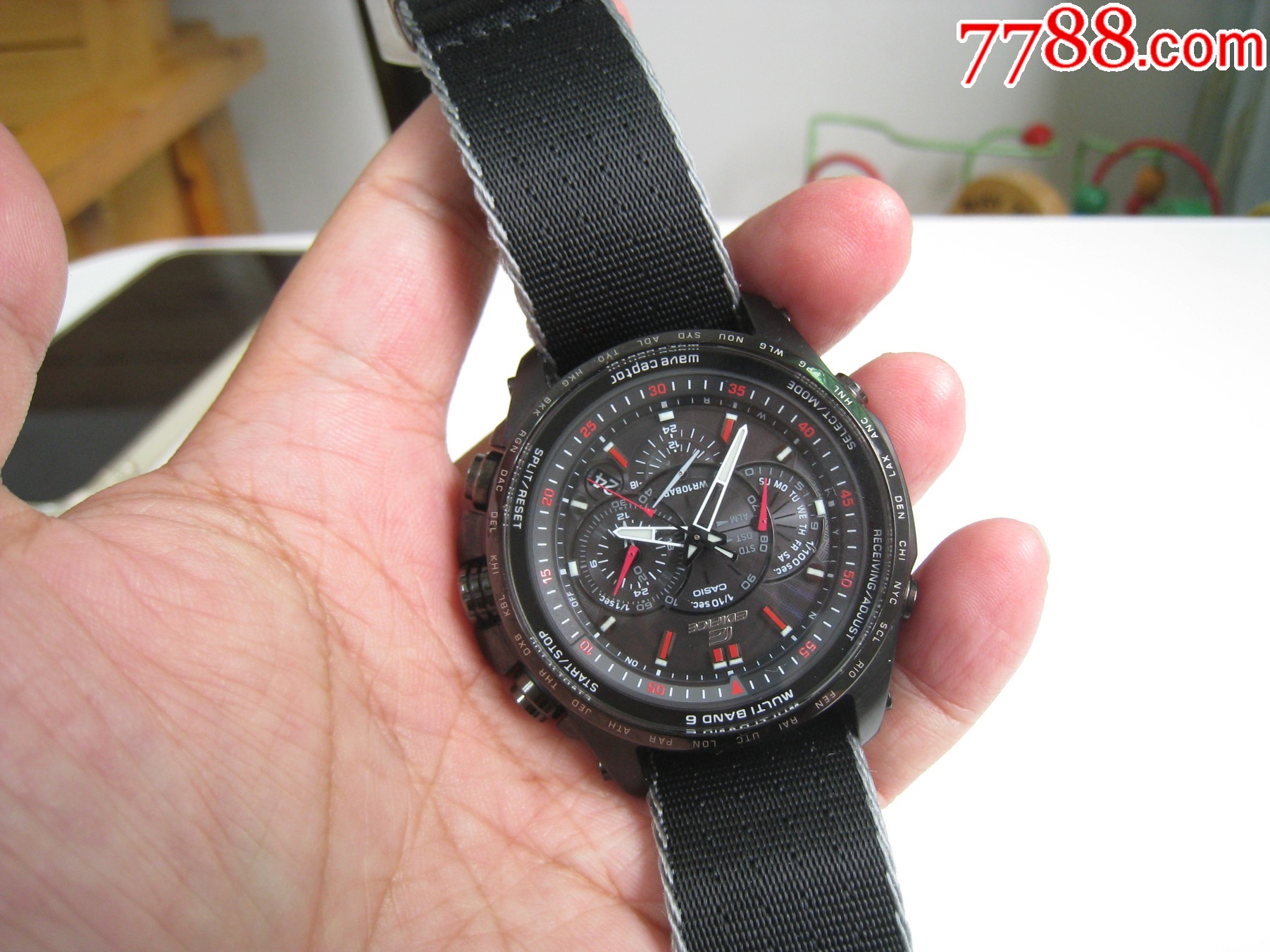 卡西歐EQW-M710高端光動(dòng)能電波日本表【電波】男美品_價(jià)格210元_第3張_