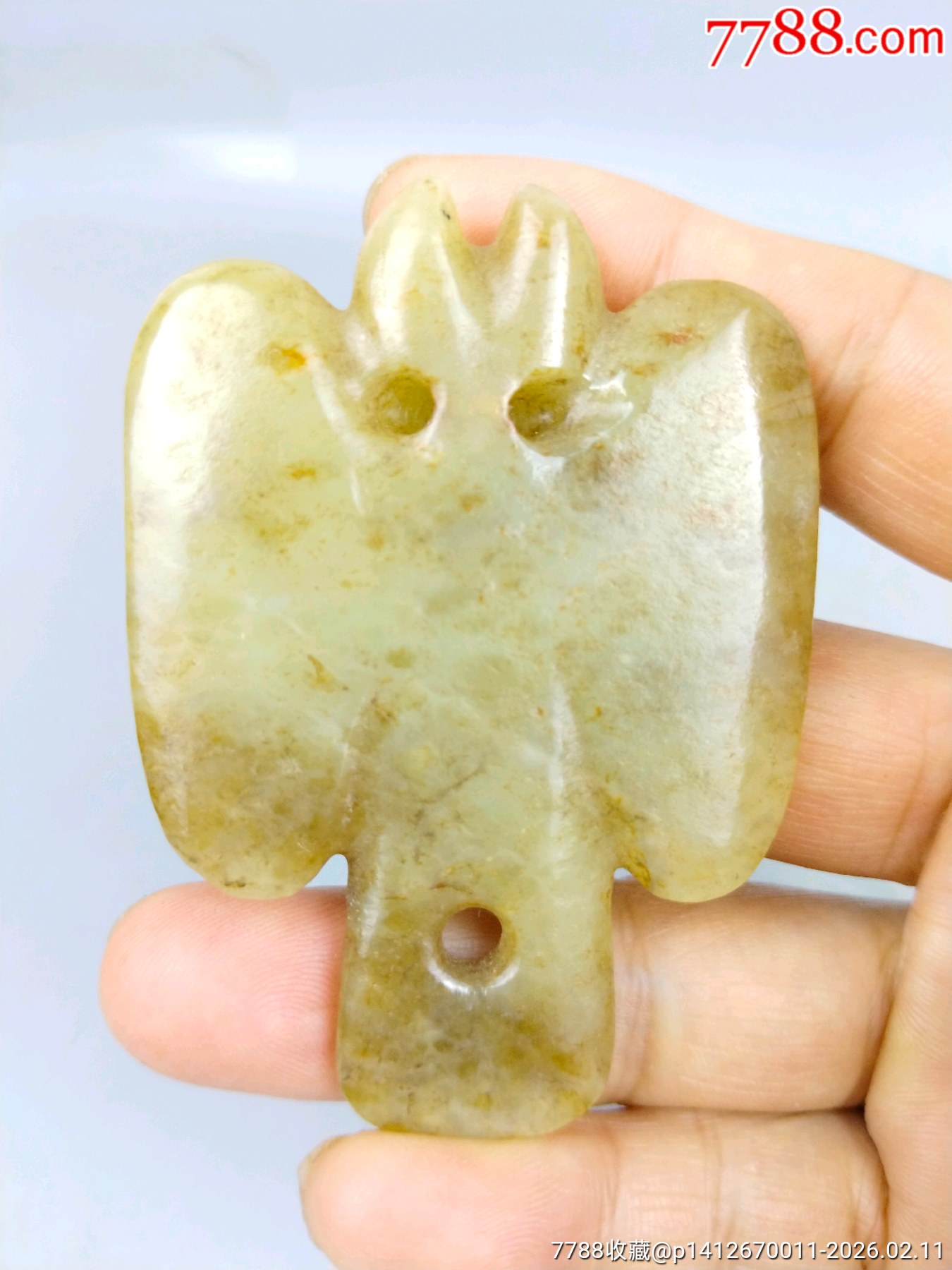 老玉器，和田玉玉梟_價(jià)格239元_第5張_7788商城__七七八八商品交易平臺(tái)(7788.com)