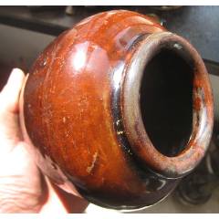 旧藏北宋钧窑紫玫红釉出戟尊尺寸：高27cm宽22.5cm_紫釉瓷_清山居【7788