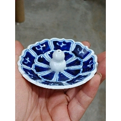 清中晚期双龙戏珠青花筒式香炉_青花瓷_东瓯万宝斋【7788旧书网】