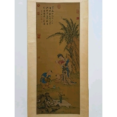 名家人物画☆田永☆四尺☆圣者舟游图70☆精品_人物国画原作_品墨斋