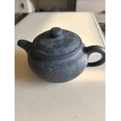 80年代宜兴手工梅花紫砂壶-紫砂壶-7788收藏