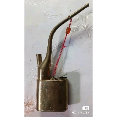 清代好品白铜水烟袋配件一组两个同售_水烟壶/烟袋_古玩于的店【7788红