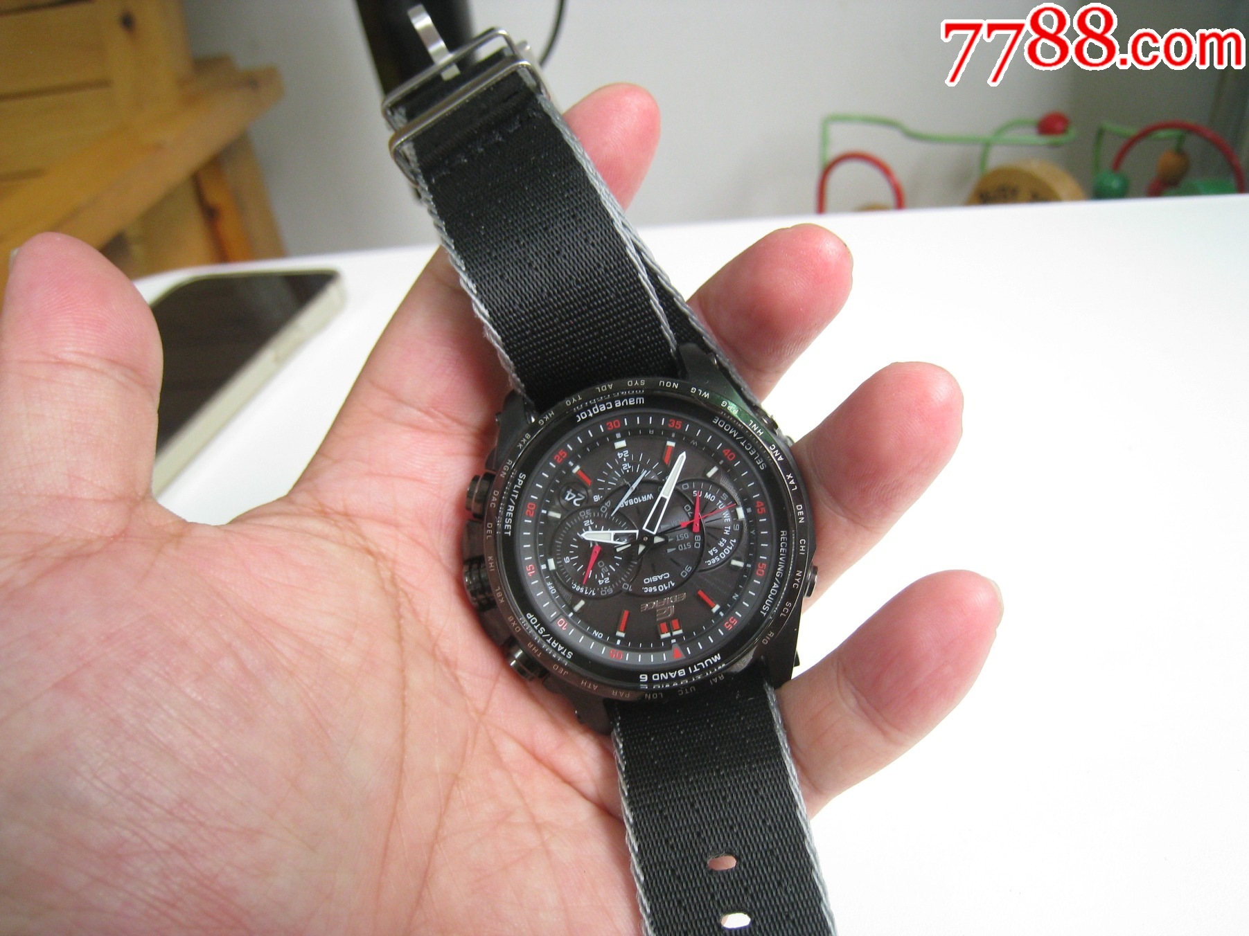 卡西歐EQW-M710高端光動(dòng)能電波日本表【電波】男美品_價(jià)格210元_第4張_