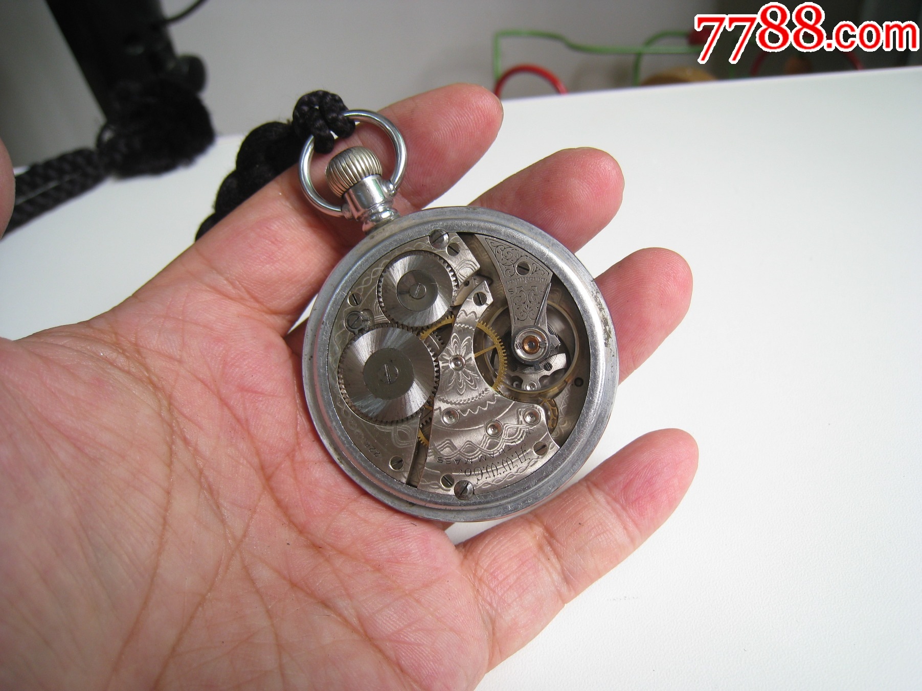 華生瓷面瑞士懷表【手動機(jī)械】男好品超大號_價(jià)格310元_第10張_