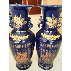 藍釉開片八方鉢 盆栽 多肉菖蒲盆栽 植木鉢 景德镇 装饰品 工艺品 置物 一个解放后老石湾四面开窗绿釉方盆_绿陶_聚古堂【7788红宝书】
