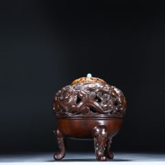 典藏美品乾隆年制琴炉，小香炉_香炉/香器_凤凰普现【7788旧书网】