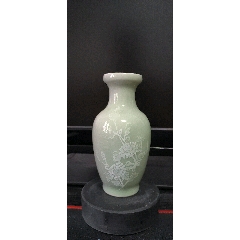 四川工艺竹制品/竹丝瓷瓶一对_旧瓷器_怀旧时光古玩店【7788红宝书】