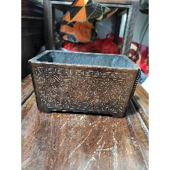 哥窑开片金丝铁线双耳香炉_香炉/香器_鄂中收藏【7788旧书网】