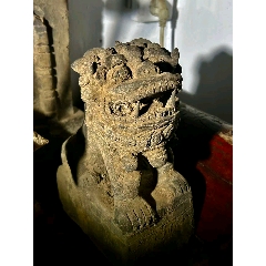 清代青石古石雕潮州石狮子_石狮/石雕塑_聚古堂古石雕杂项【7788旧书网】