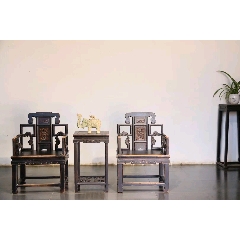 刺猬紫檀木明式沙发六_木艺家具_森宝阁古典工艺【7788旧书网】