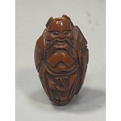 巴西大橄榄核纯手工雕刻核舟记_橄榄核雕_永一利【7788收藏】