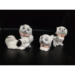 福建会馆游长子造粉彩福禄寿三星瓷塑_雕塑瓷/瓷雕_东来号【7788旧书网】