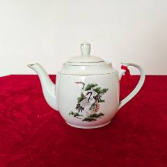80年代唐山喜字瓷器茶壶老唐瓷_茶壶_舒展生活【7788旧书网】