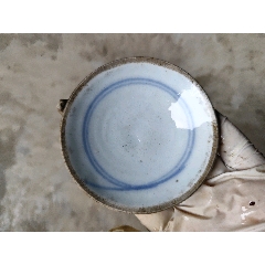 清代嘉庆青花缠枝莲大盘_青花瓷_博古状元老货店【7788红宝书】