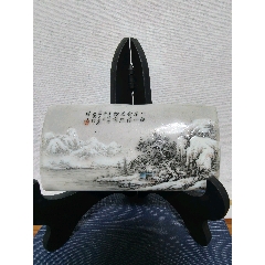 民国粉彩花鸟纹笔筒_旧瓷器_碧华堂【7788旧书网】