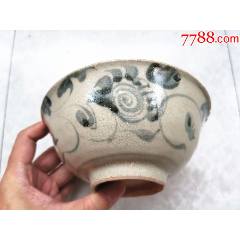 中国美術 古玩 清 康熙 梵文團龍紋青花大碗　茶碗 中国美術 古玩 清代 康熙 梵文團龍紋 青花大碗 康熙青花龙