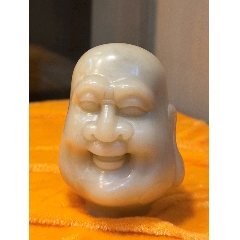 清代老寿山石白田黄印章【张照】款，尺寸2.5-2.2厘米重41.8克，包老保