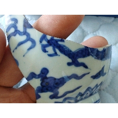 宋代建窑兔毫标本，经典青蓝兔毫茶盏。釉面肥厚润泽，毫丝清晰立体，条