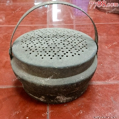 老铜香炉老宣德炉古董老铜器传世清代老紫铜风磨铜三足冲耳炉子_铜炉_