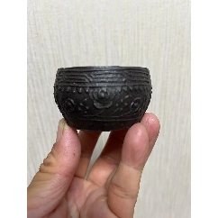 铜浮雕吉祥八宝三足熏香炉_香炉/香器_玉之友古玩店【7788红宝书】