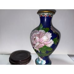 日本传统工艺｜七宝烧｜铜胎烧珐琅｜托盘茶盘｜个人闲置｜瑕疵品_其他