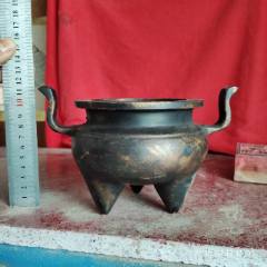乾隆年制老铜香炉_铜炉_鑫淼祥古玩店【7788红宝书】