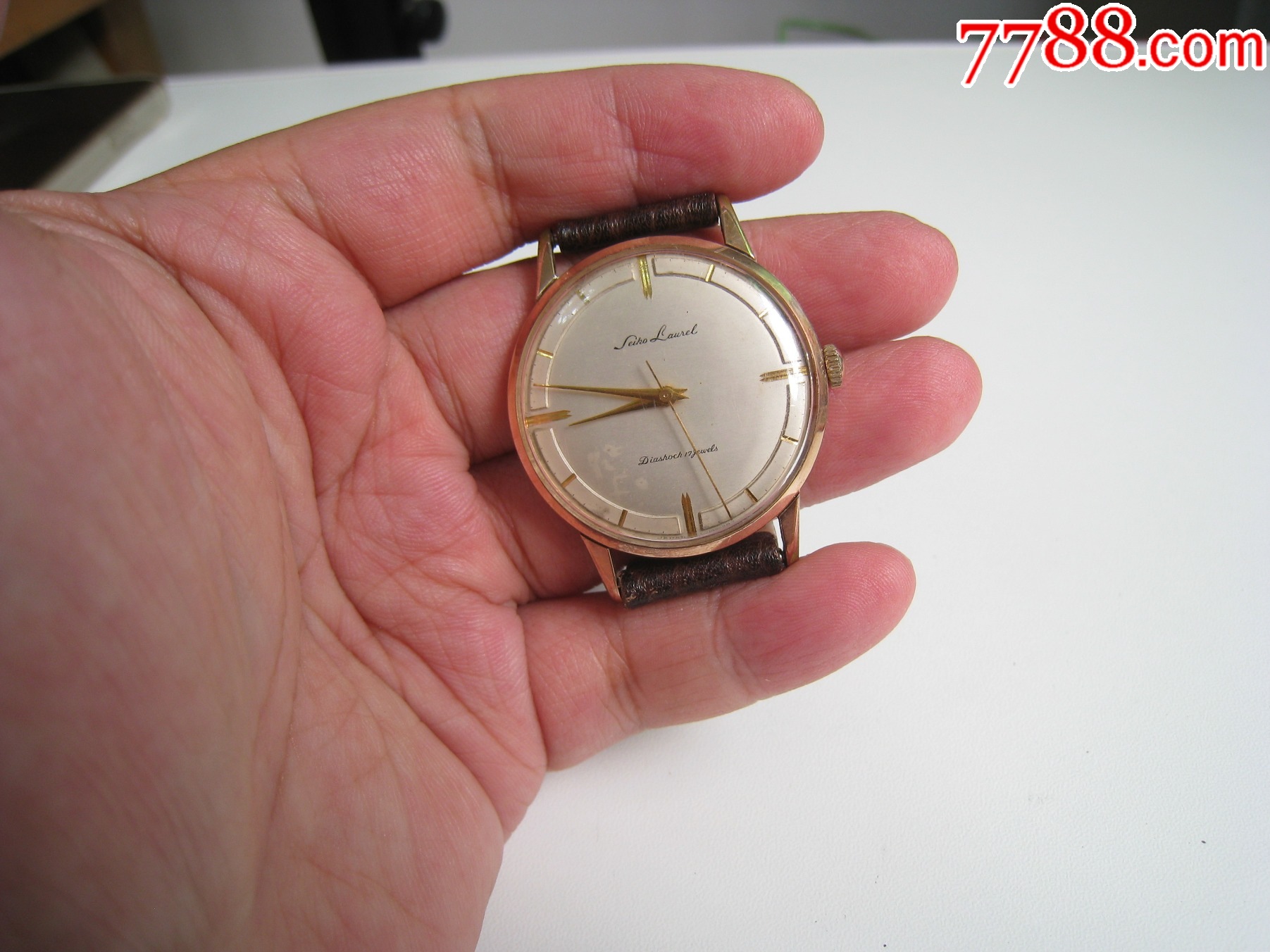 精工17鉆包金日本表【手動(dòng)機(jī)械】男_價(jià)格310元_第2張_