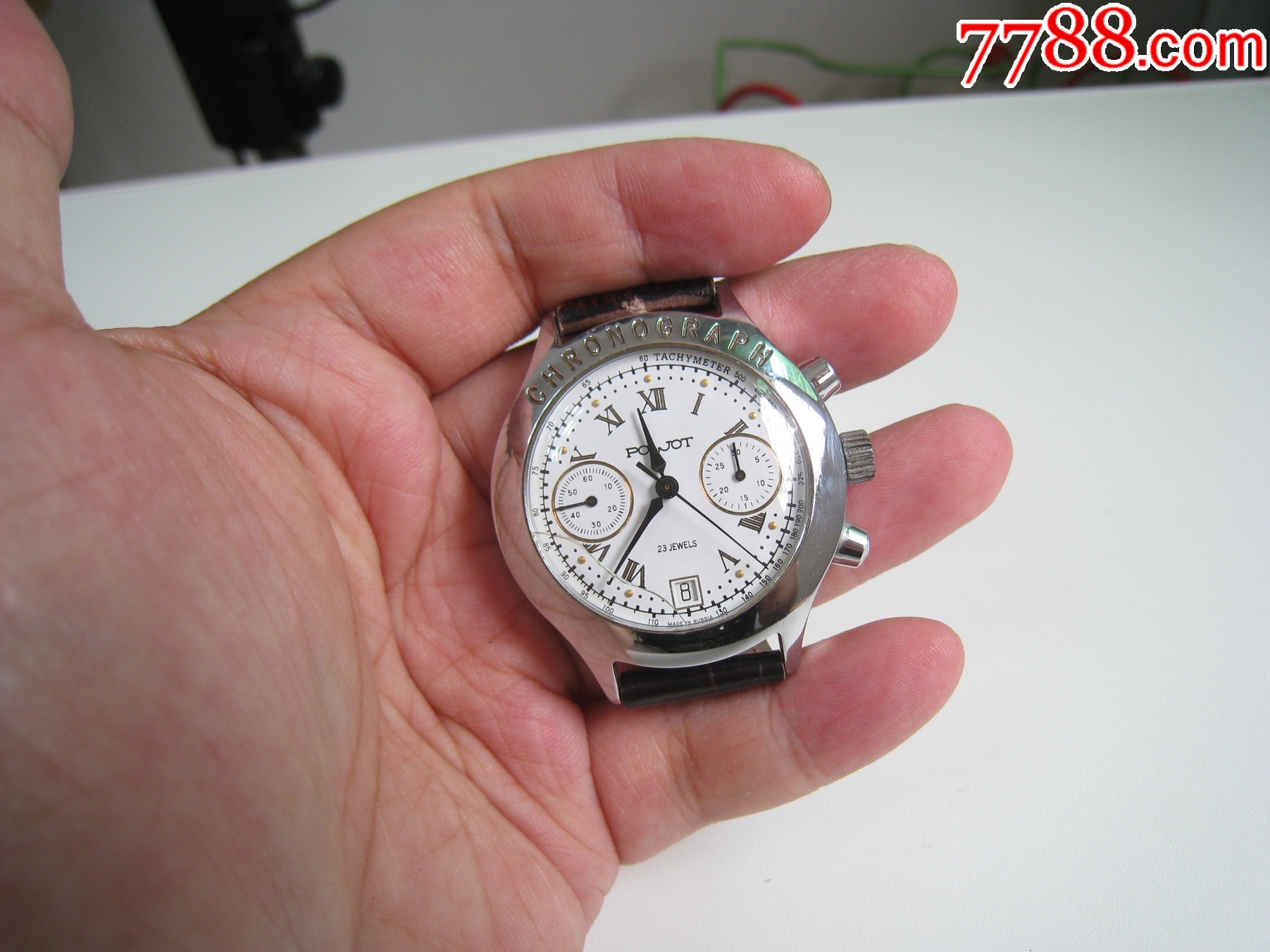 飛行員3133復(fù)雜計(jì)時(shí)碼表前蘇聯(lián)表【手動(dòng)機(jī)械】男好品機(jī)芯漂亮_價(jià)格979元_第3張_
