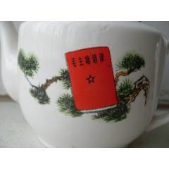 清代满彩花卉狮耳大将军罐_旧瓷器_青花瓷迷【7788旧书网】